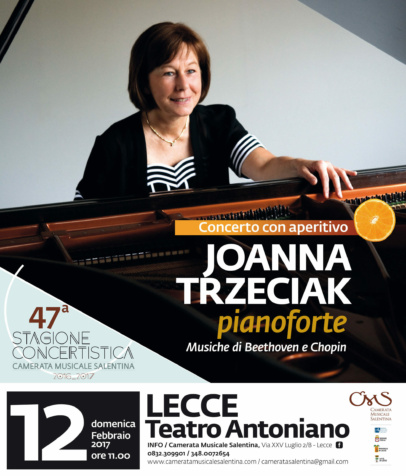 Joanna Trzeciak 4° Concerto con Aperitivo