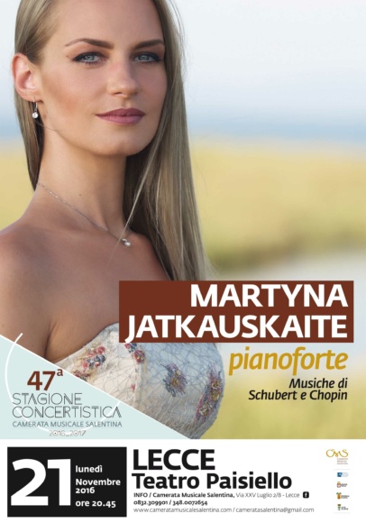 Martyna Jatkauskaite, pianoforte