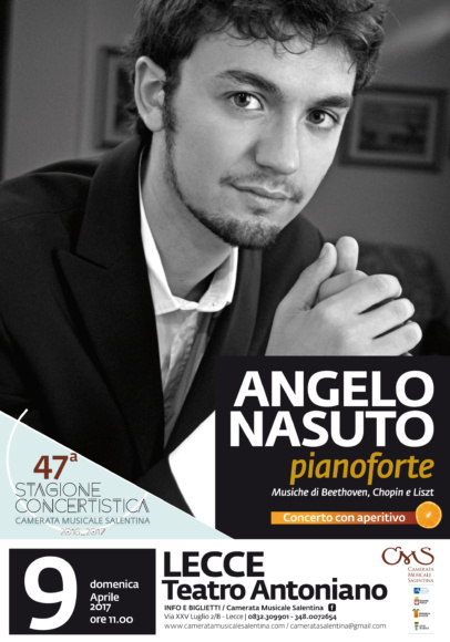 Angelo Nasuto 7° Concerto con Aperitivo
