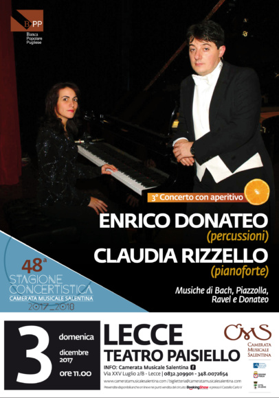 Duo Donateo – Rizzello    percussioni e pianoforte