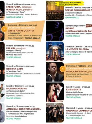 49^ Stagione Concertistica 18-19