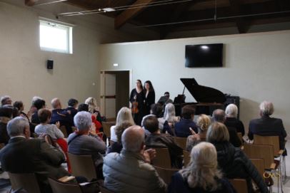 Fotogallery: Cristina Ciura e Viviana Lasaracina, violino e pianoforte @ Teatro Apollo