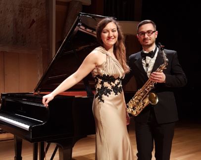 Duo Carrozzo-Fasiello, sax e pianoforte: Guida all’ascolto del concerto del 19 luglio