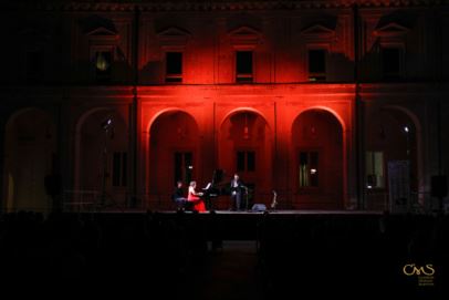 Fotogallery: Andrea Carrozzo e Valeria Fasiello, sax e pianoforte @ Chiostro dei Teatini, Lecce