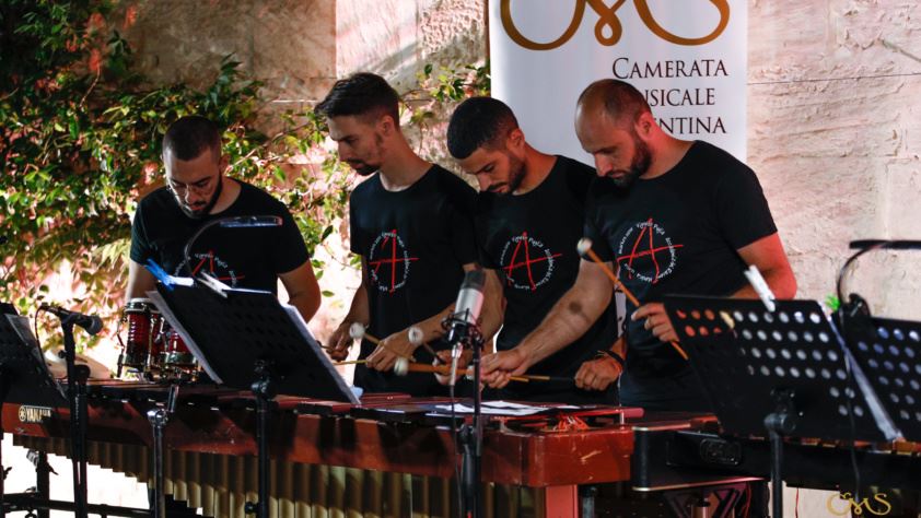 Fotogallery: Anarkos Ensemble, quartetto di percussioni @ Sala Giardino, Lecce