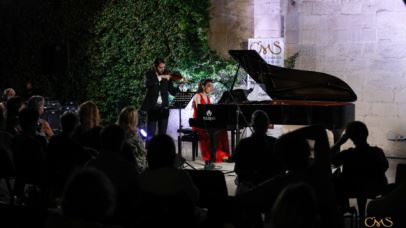 Fotogallery: Nicola Marvulli e Tiziana Columbro, violino e pianoforte @ Sala Giardino, Lecce