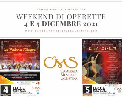 Promo speciale "Operetta"