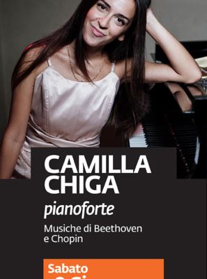 Camilla Chiga, recital di pianoforte