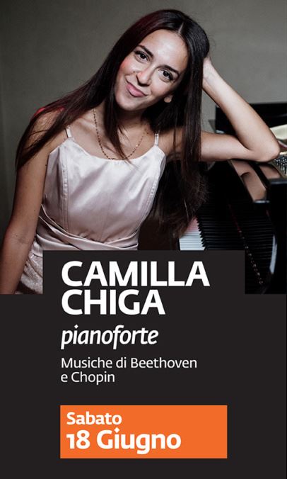 Camilla Chiga, recital di pianoforte