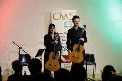 Fotogallery: Gabriella Lubello e Riccardo Calogiuri, duo di chitarre @ Sala Giardino, Lecce