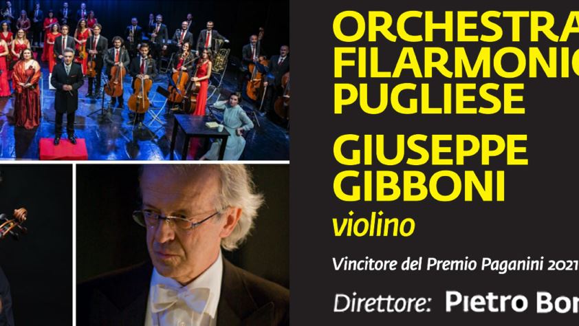 Giuseppe Gibboni e l’Orchestra Filarmonica Pugliese – Rassegna Stampa 13 marzo 2022