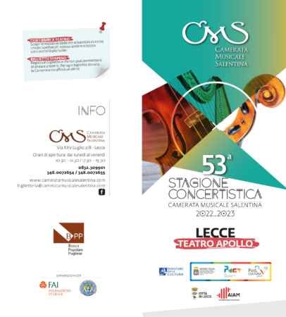 53^ Stagione Concertistica 2022-23