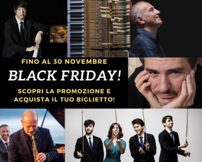 E’ arrivato il Black Friday della Camerata Musicale Salentina