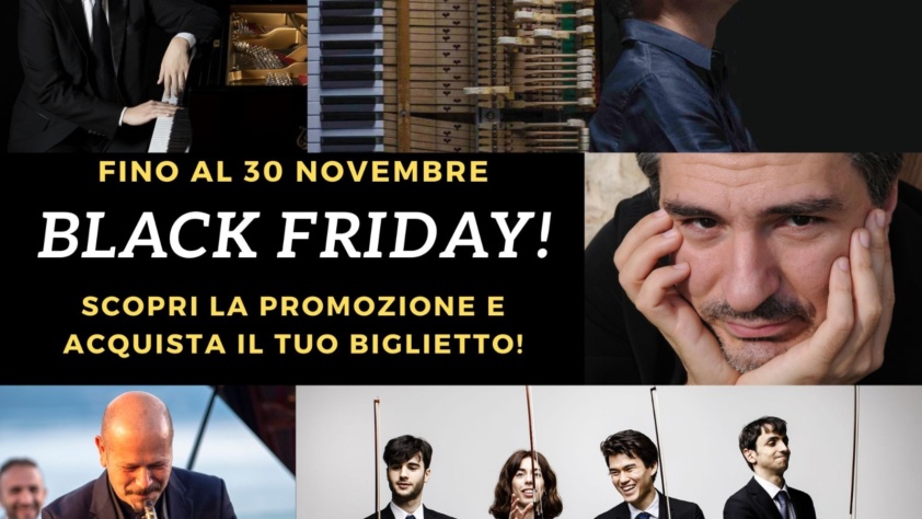 E’ arrivato il Black Friday della Camerata Musicale Salentina