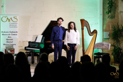Fotogallery: Luciano Fuso e Christian Greco, arpa e pianoforte @ Sala Giardino, Lecce