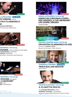 54a Stagione Concertistica 2023-24