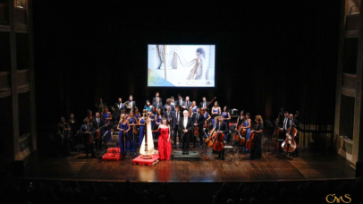 Fotogallery: Claudia Lucia Lamanna, arpa, e Orchestra Filarmonica Pugliese @ Teatro Apollo, Lecce