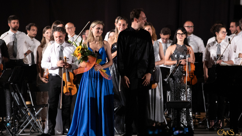 Fotogallery: Stefania Argentieri e l’Orchestra Filarmonica Pugliese @ Chiostro dei Teatini, Lecce