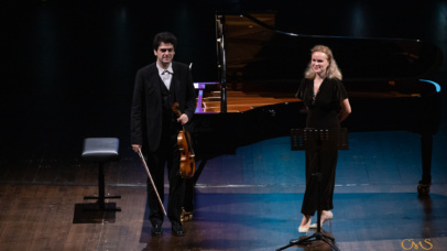 Fotogallery: Michael Barenboim e Natalia Pegarkova @ Teatro Apollo, Lecce
