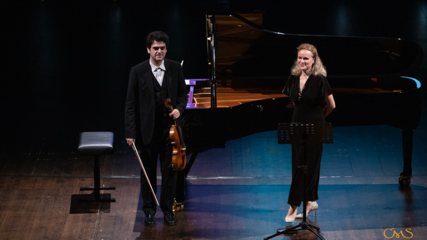 Fotogallery: Michael Barenboim e Natalia Pegarkova @ Teatro Apollo, Lecce