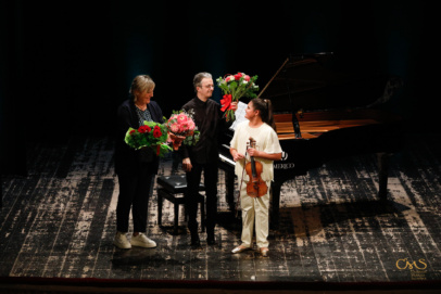 Fotogallery: Sveva Di Francesco e Andrea Bacchetti, violino e pianoforte @ Teatro Paisiello, Lecce