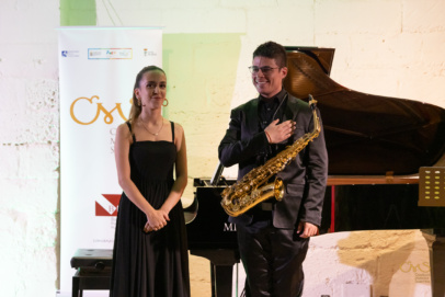 Fotogallery: Marco Mancini e Camilla Chiga, sax e pianoforte @ Sala Giardino, Lecce